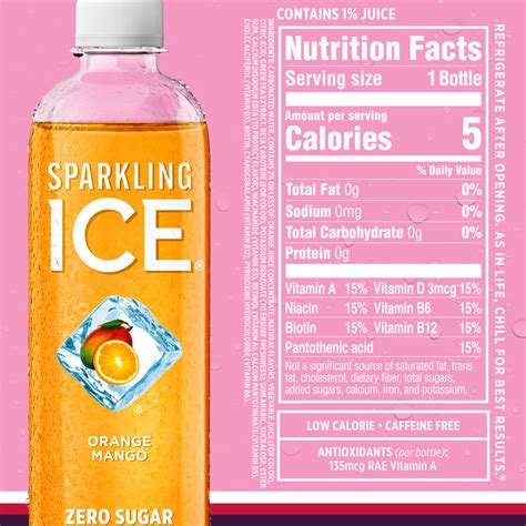 Sparkling Ice Sparkling Water, Flavored, Zero Sugar, 4 Flavors, 12 Pack ...