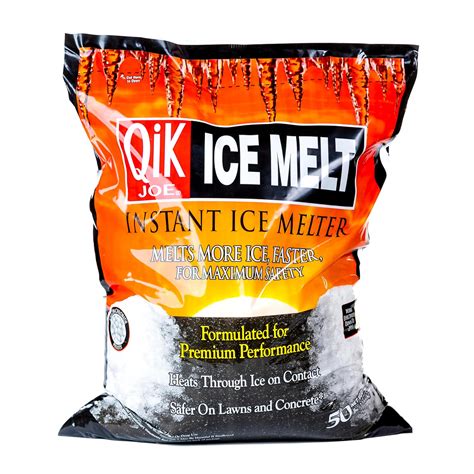 Qik Joe Instant Snow and Ice Melt for Sidewalks, Driveways, Steps, and ...