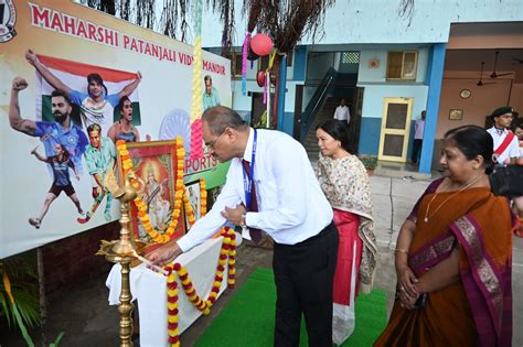 Maharshi Patanjali Vidya Mandir - MPVM Celebrates National Sports Day 2024