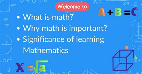 Image result for What Is Math Math