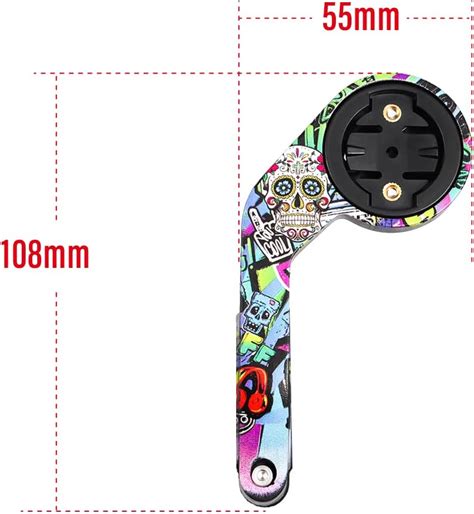 Buy CNCLOL Out front Mount for Garmin Edge Mount-Bike Computer Mount ...