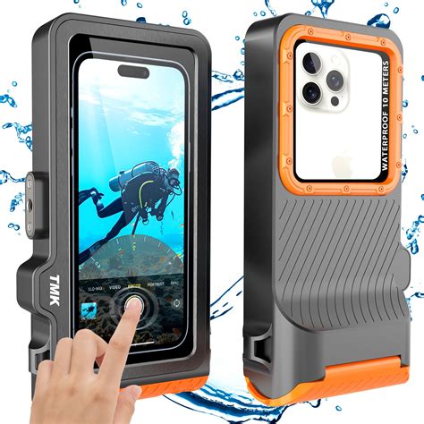 Amazon.com: Waterproof Phone Case, Outdoor Diving Snorkeling Swimming ...