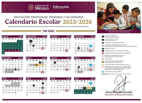 Calendario SEP 2025-2026 - PDF - Ciclo Escolar MX