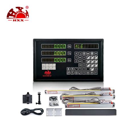 Dro Magnetic Scale 1um Precision Linear Scale 2/3 Axis Digital Readout ...