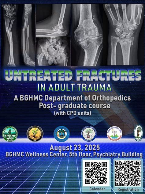 Untreated Fractures in Adult Trauma, Baguio General Hospital, 23 August ...