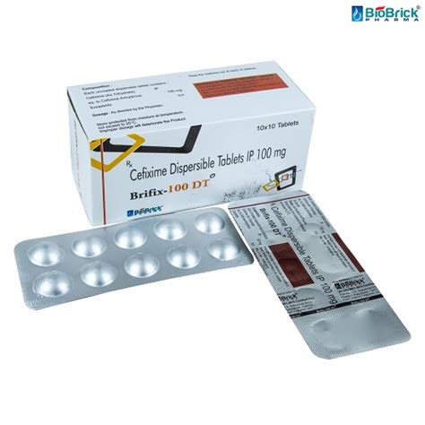BRIFIX-100 DT Tablets Biobrick Pharma