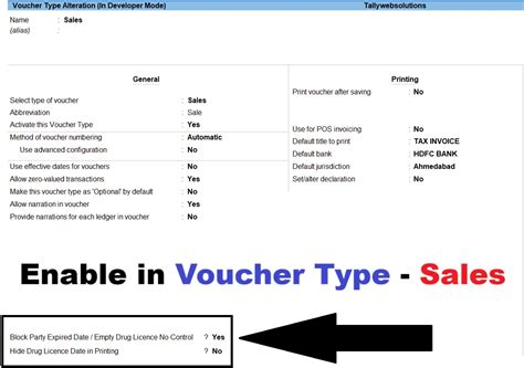 Drug License No Show in Voucher and Invoice Print & DL Expiry Date ...