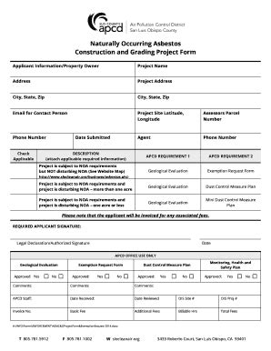 Fillable Online slocleanair Naturally Occurring Asbestos - slocleanair ...