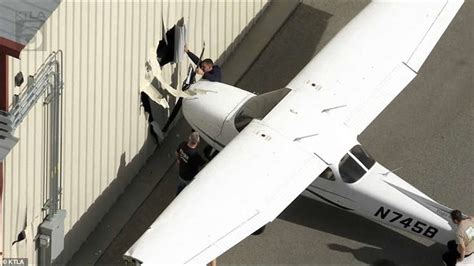 Hijacked plane crashes into Los Angeles airport building