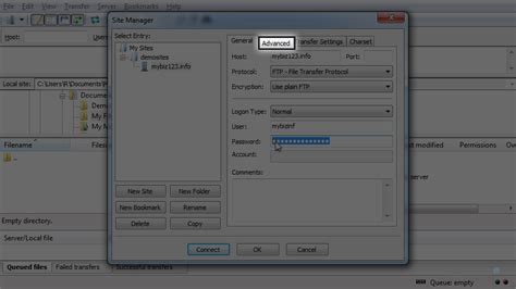 Image result for Context Menu FileZilla