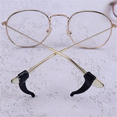 Soft Silicone Glasses Ear Hooks Anti-Slip Eyeglasses (1 Pair)