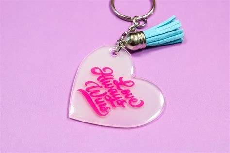 Image result for Embossing On a Keychain Using Cricut