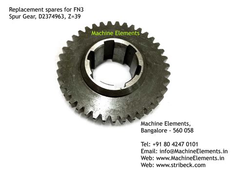 Spares for HMT FN3 Milling | Machine Elements