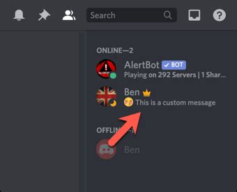 Bildergebnis für discord status ideas