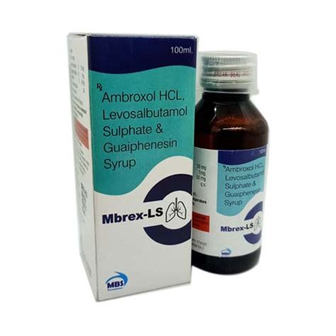 MBREX-LS Syrup MBS Formulation