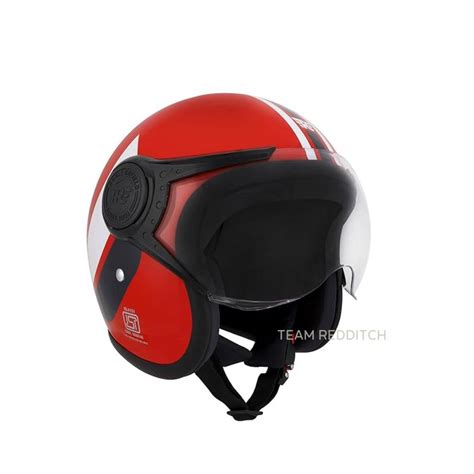 ROYAL ENFIELD HELMET DUAL WING 1901 RED– Team Redditch