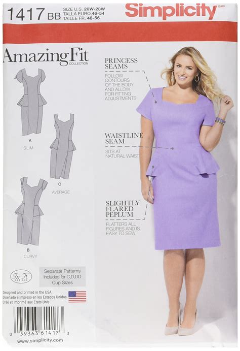 Simplicity Easy To Sew Plus Size Patterns at Stella Bowles blog