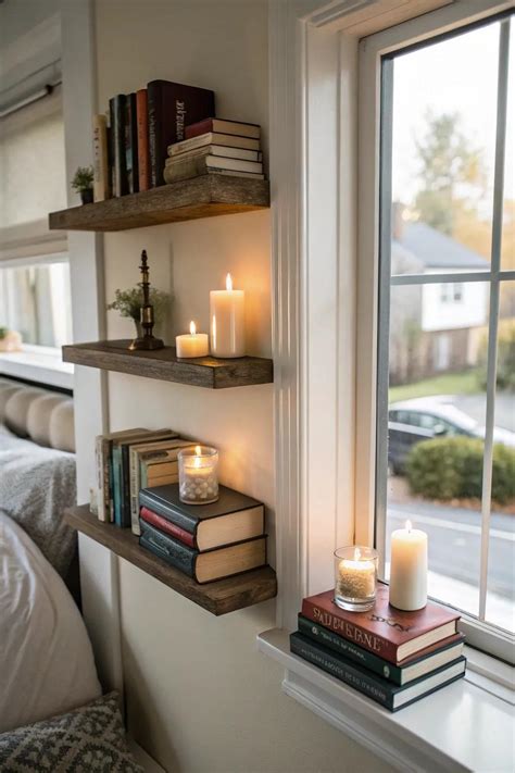 17+ Creative Floating Shelves Placement Ideas