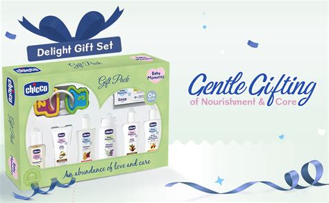 Chicco Baby Moments Delight Set Green, Gift Set for Babies, 0m ...