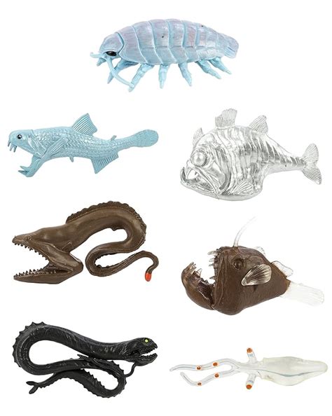 Buy Safari Ltd Deep Sea Creatures Bag – 48 Realistic Hand Painted Toy ...