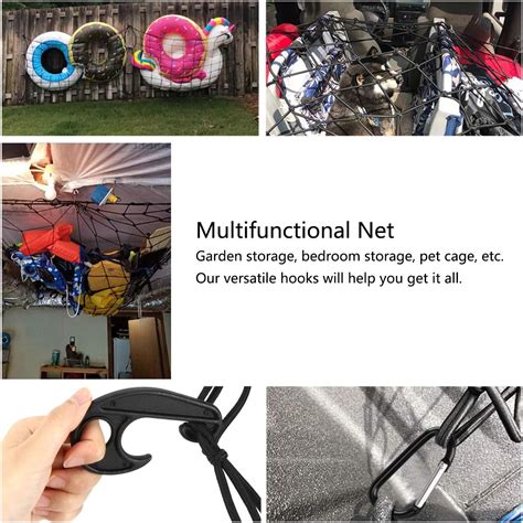 Blackmatrix Cargo Bungee Net 3 x 4Ft Max Stretches to 6 x 8Ft - India ...