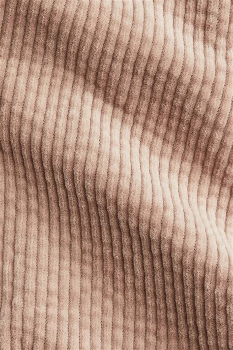 Corduroy dungarees - Dark beige - Kids | H&M IN