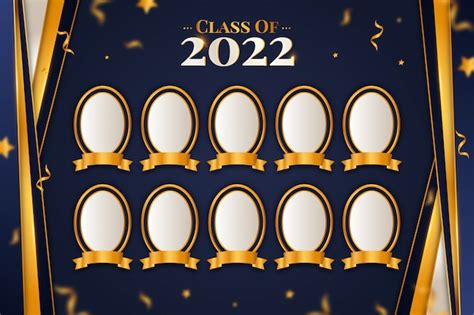 Realistic yearbook template | Free Vector