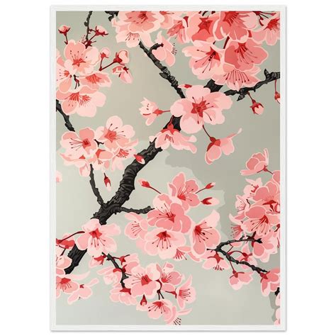Japanese Cherry Blossom Art Cherry Blossom Art Stock Illustrations