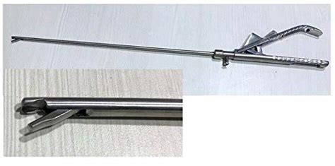 Self Righting Jaw Laparoscopic Surgeon's Needle Holder TC 5 mm x 310 mm ...