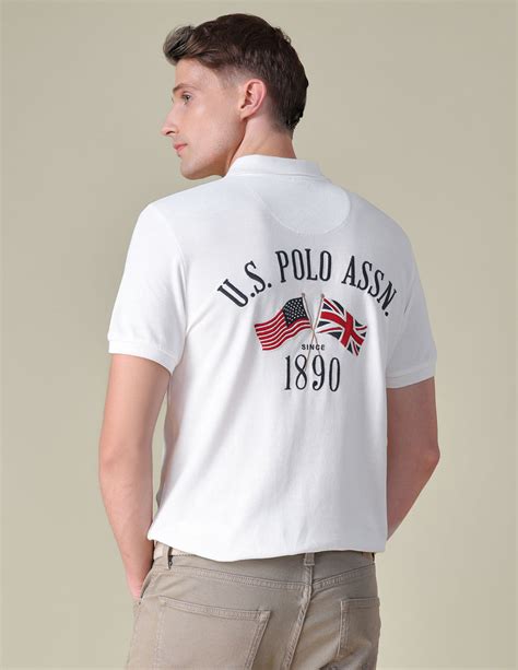 Brand Embroidered Slim Fit Polo Shirt