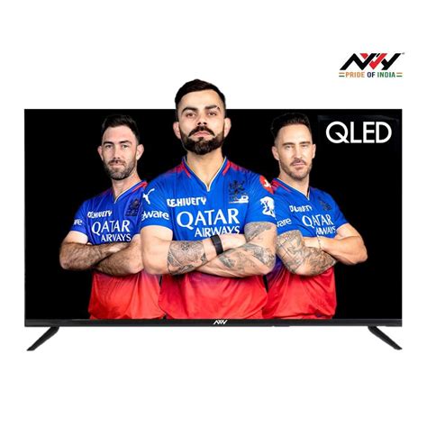 Buy NVY 109 cm (43 inch) QLED Smart TV, NVQ43SFR1, Black at Reliance ...