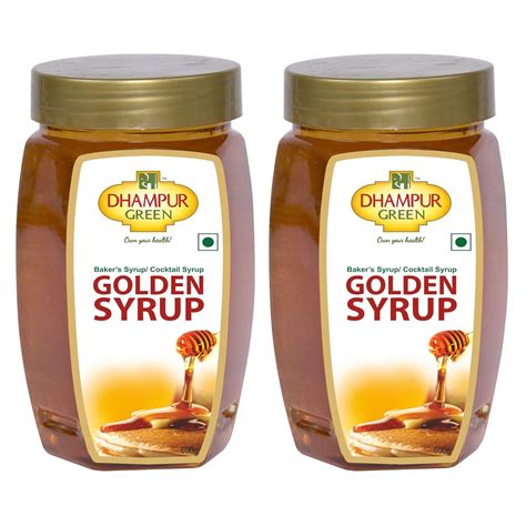 Dhampure Speciality Golden Syrup, 1 Kg (500G X 2) | Invert Sugar Syrup ...