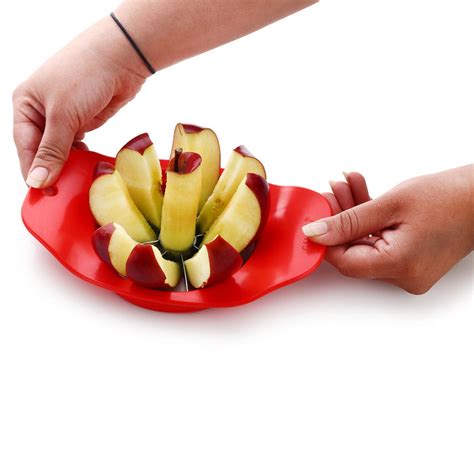 8124 Ganesh Plastic & Stainless Steel Apple cutter — DeoDap