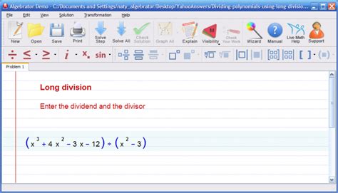 Image result for McLogan Divide Polynomials Using Long Division
