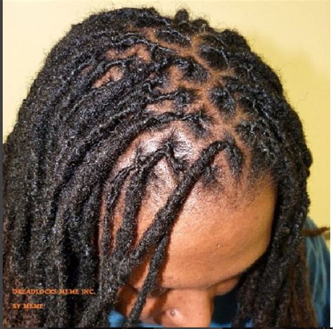Image result for Creating Locs by Interlocking