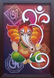 Art collection Lord Ganesha / GOD of Luck / ganesh Ji / Gajanand ji Ink ...