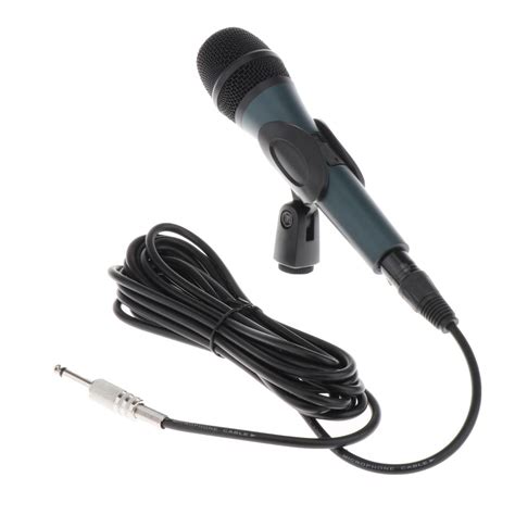 Handheld Dynamic Vocal Microphone for Stage KTV Home EQ-845 With Cable ...