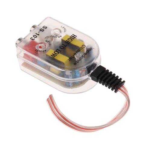 Whitleys Adjustable RCA Line Convertor Low to High Impedance Amplifier ...