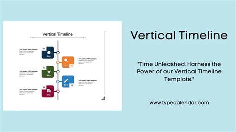 Vertical Timeline Template
