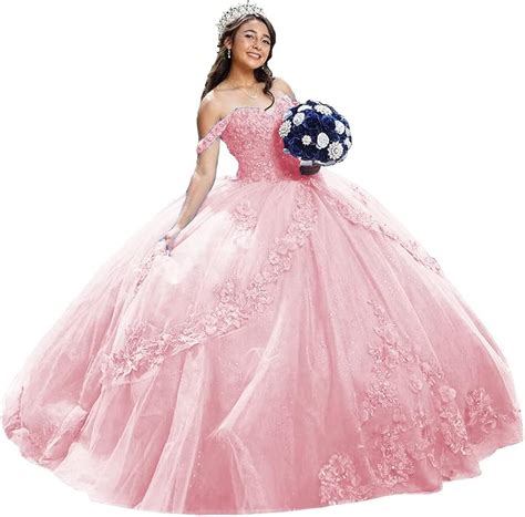 Mauuwy Elegant Tulle Quinceanera Ball Gown with Lace India | Ubuy