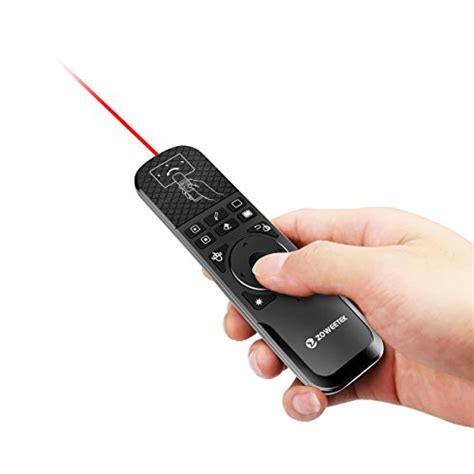 Buy Zoweetek Wireless Presenter with Mouse Functions and Red Laser, 2 ...