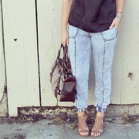 Jean on sale jogger outfits