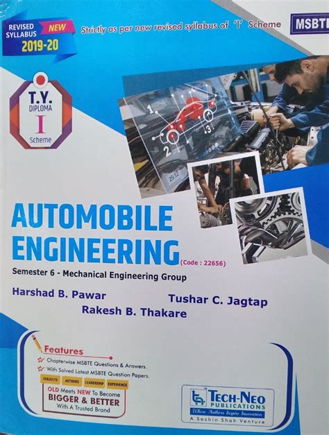Automobile Engineering Sem - 6 MSBTE Diploma (Mechanical Engineering ...