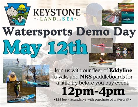 Watersports Demo Day, Arch St. Royersford, PA, 12 May 2024 | AllEvents.in