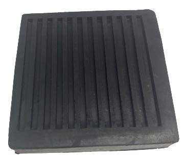 8" x 8" Anti Vibration Rubber Pad for Water Pump Base (Pack of 1 ...