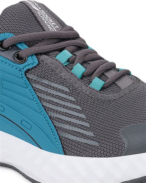 Buy Running Shoes For Men: Rocket-Pro-Gry-T-Blu | Campus Shoes