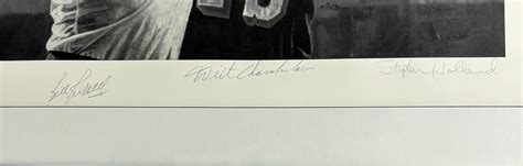 Lot Detail - Wilt Chamberlain & Bill Russell Signed Ltd. Ed. Lithograph ...