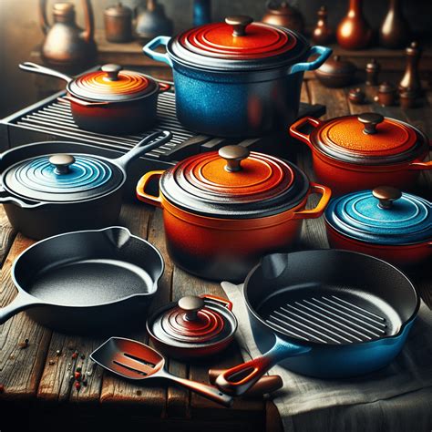 Le Creuset Cast Iron Cookware Set: Gourmet Cooking in Style