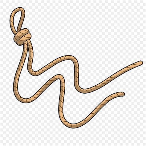 Rope Knots Clipart Vector, Knotted Rope Clip Art, Rope Clipart, Long ...
