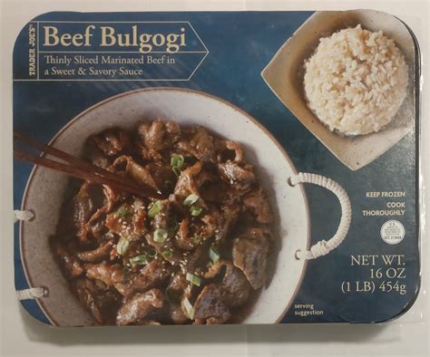 Beef Bulgogi - Trader Joe's - 16 oz (1 lb) 454 g
